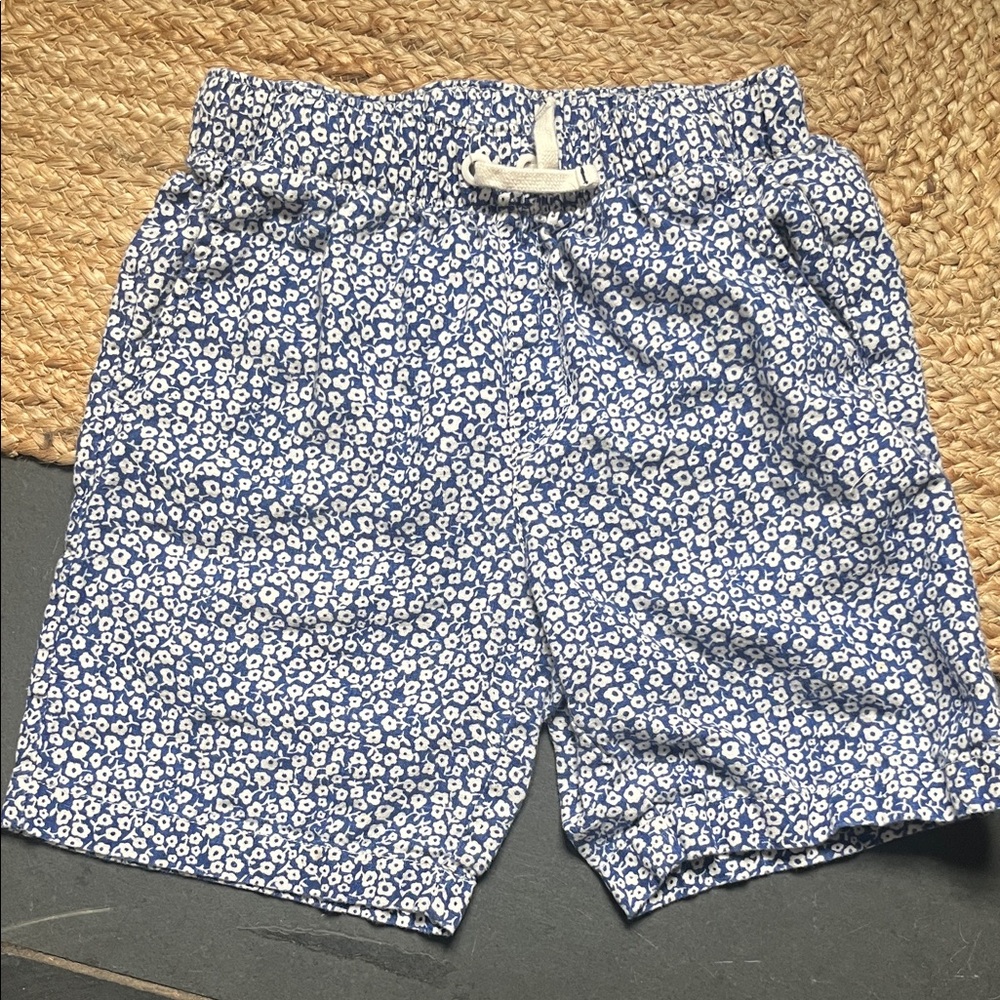 Boy’s Crewcuts Linen Drawstring Shorts, 12